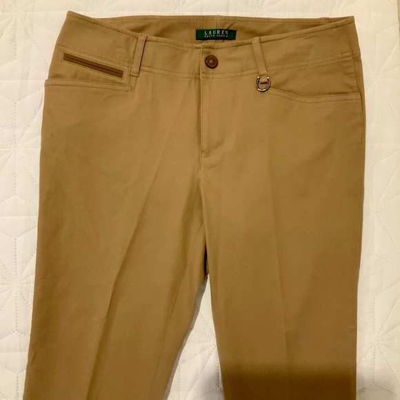 Lauren Ralph Lauren Camel Trousers - Picture 1 of 5